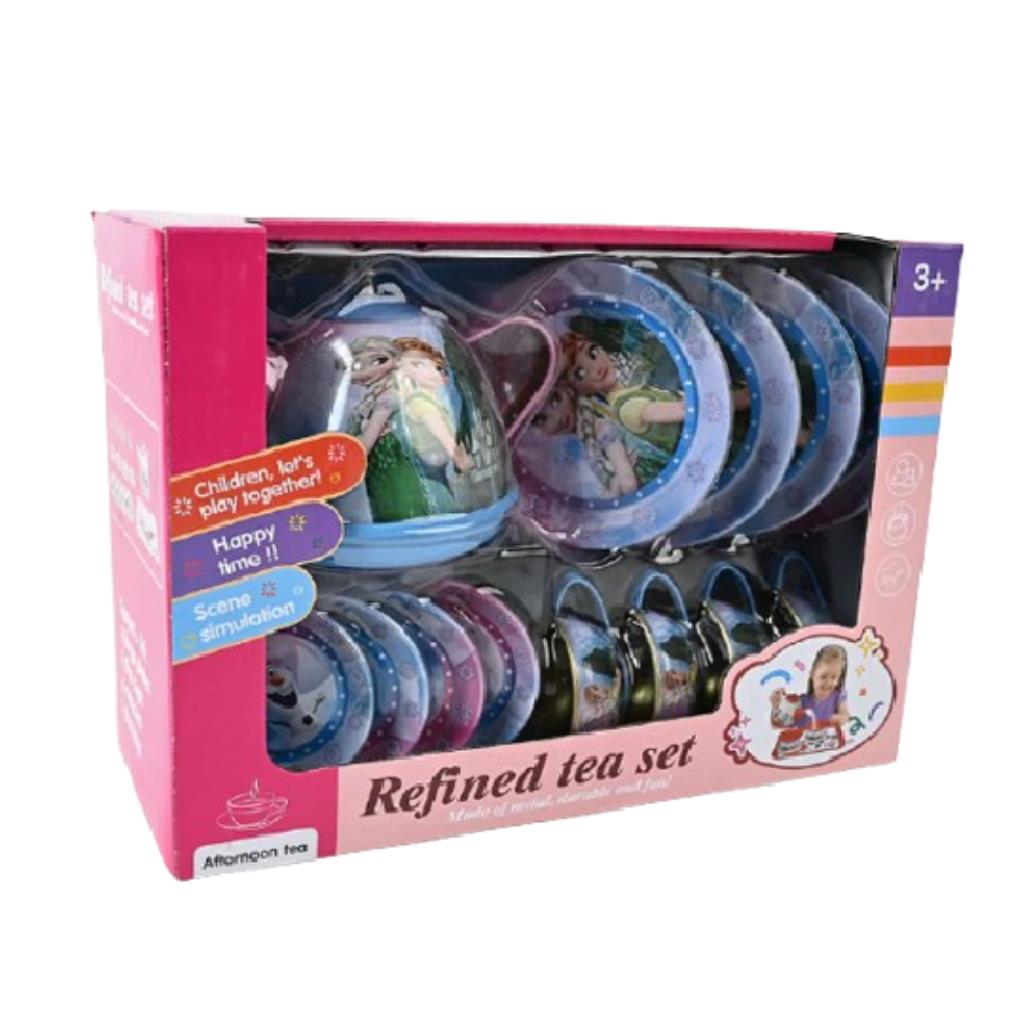 Kids Refined Tea Set Playset – Frozen Theme